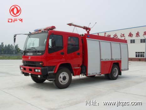 慶鈴單橋干粉消防車